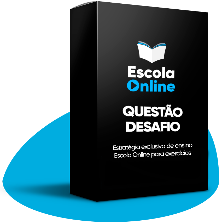 Box Questão Desafio Escola Online